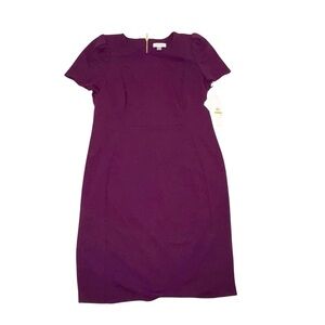 NWT Calvin Klein Elegant Purple Women's Dress Size 8